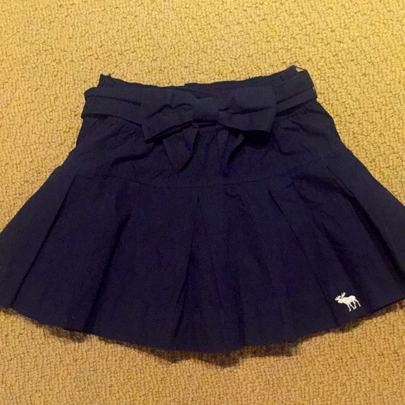 Abercrombie Kids Navy skirt - Picture 2 of 4